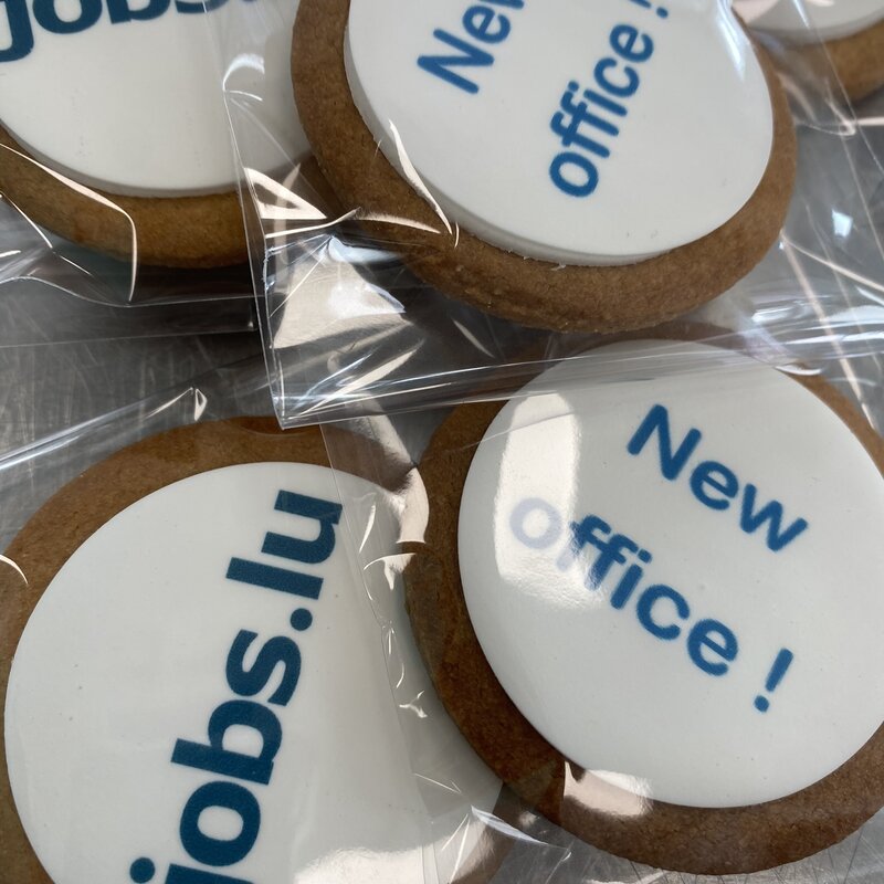 Biscuits décorés logo corporate